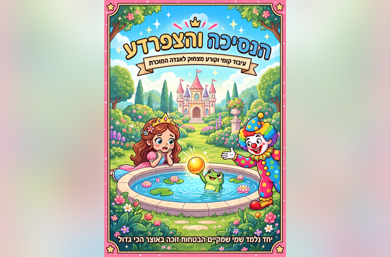 תמונת מופע: הנסיכה והצפרדע